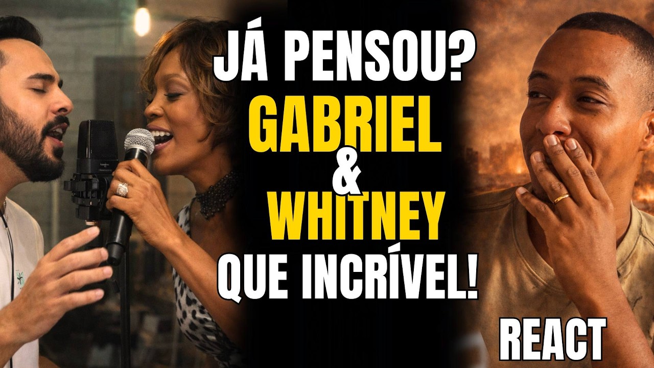 Fenomenal o Gabriel Henrique cantando I Have Nothing de Whitney Houston, extensão absurda | react
