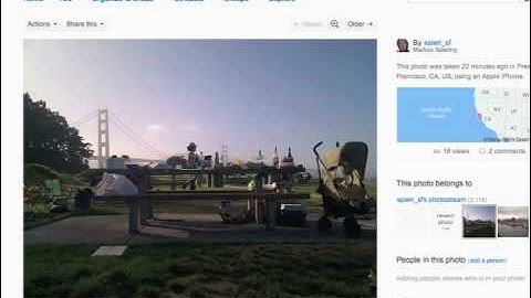 Flickr ver. 1.2 per iPhone