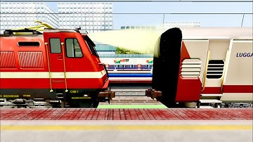 WAP4 SHUTING UTKRISHT EXPRESS | BUMPY RAILROAD | Train Simulator | Railworks 3 | Msts | Train Game |