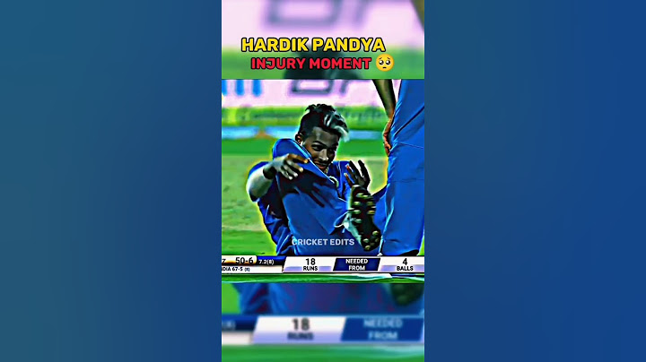 Hardik pandya Injury moment 🥺 | #shorts #shortsfeed #shortvideo #cricket #hardikpandya