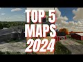 Top 5 best maps of 2024 for console  farming simulator 22