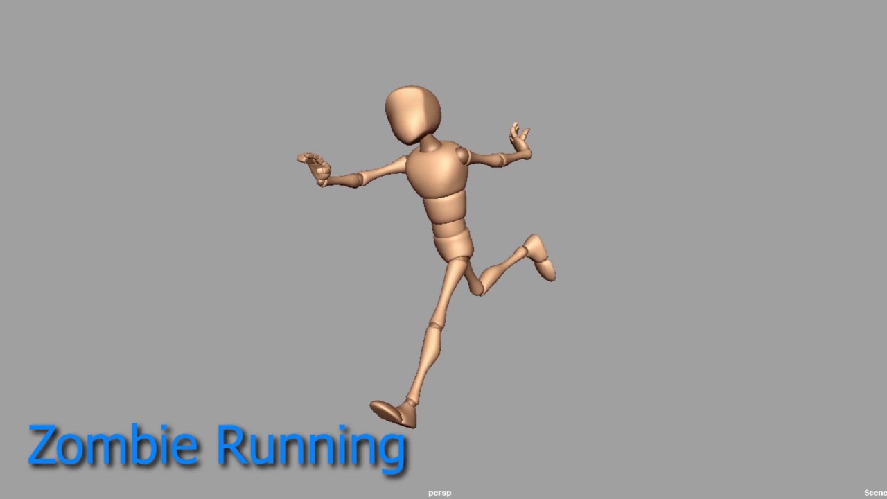 Zombie Run Animation Youtube