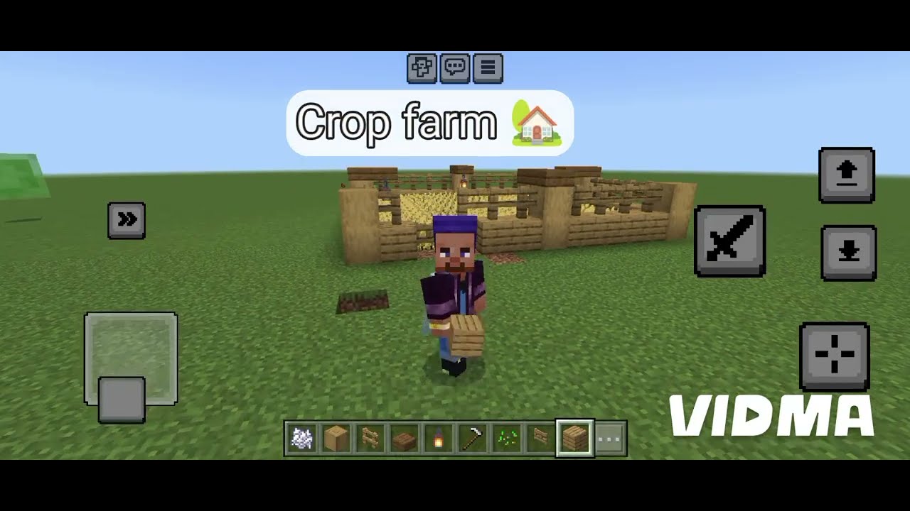 How to make an Auto Wheat Farm in Minecraft (Minecraft Crop Farm) # ...