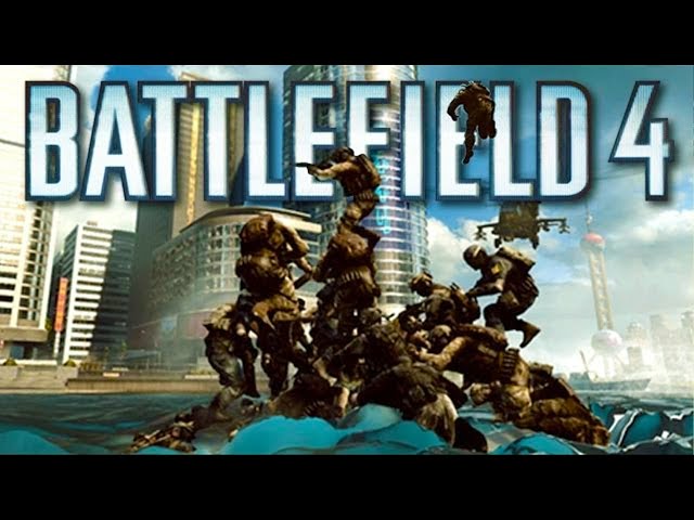 BATTLEFIELD 4 64 Man Army Madness a Funny Epic Gameplay Moments! 