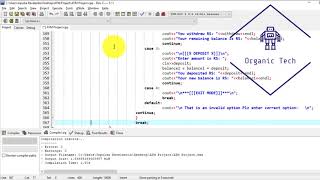 Automated Teller Machine Project in cpp