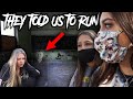 GHOST TOLD US TO RUN LIKE HE DIDN'T... (SCARY HAUNTED SCHOOL)