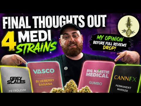 First View Reviews | 4 New Medical Cannabis Strains Before the Full Videos  - Medical cannabis strain review video thumbnail