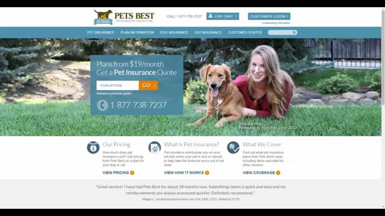 Pet Insurance Reviews - Pets Best Pet Insurance Quote ...