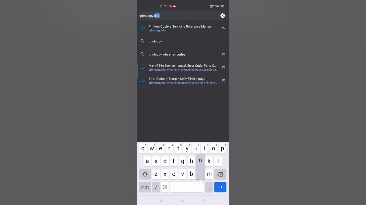 SHARP MXM754N EROR CODE F322 ???? YouTube