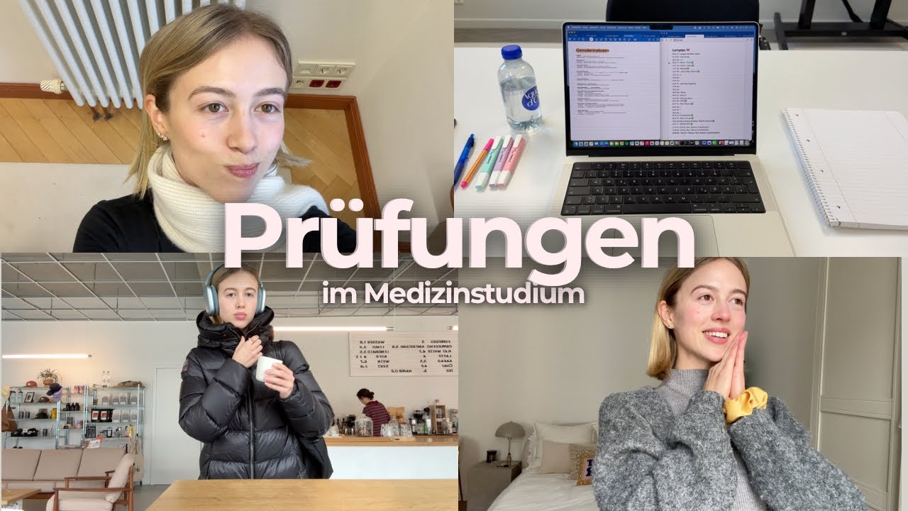 Medizin - Klausuren Vlog 2 (14 Klausuren, gesund Lernen, Lernaufwand) || Sinja Espenhain