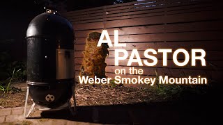 Al Pastor on the Weber Smokey Mountain