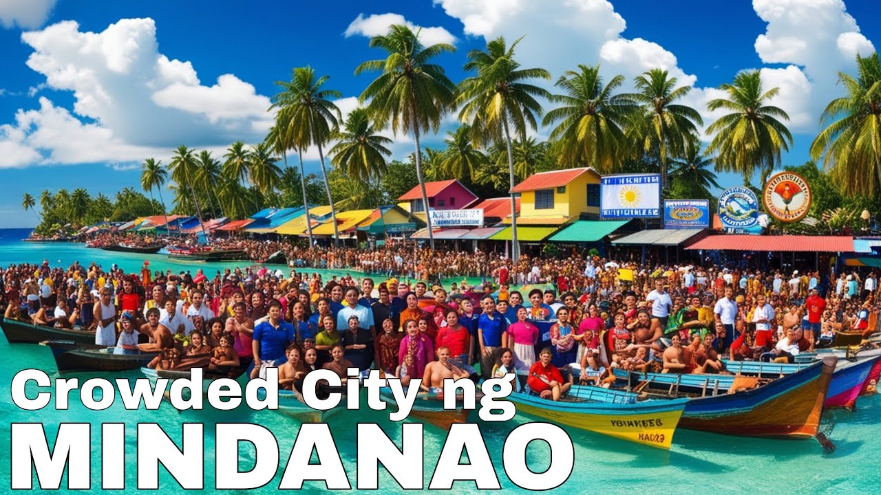 10 Most CROWDED City In MINDANAO | Pinakamaraming Tao na Lungsod sa Mindanao 2025