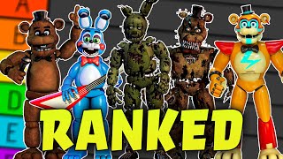 I PLAYED All The FNAF Games And RANKED Them!