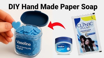 Homemade paper soap making kit/homemade paper soap/How to make paper soap/paper soap making/#soap