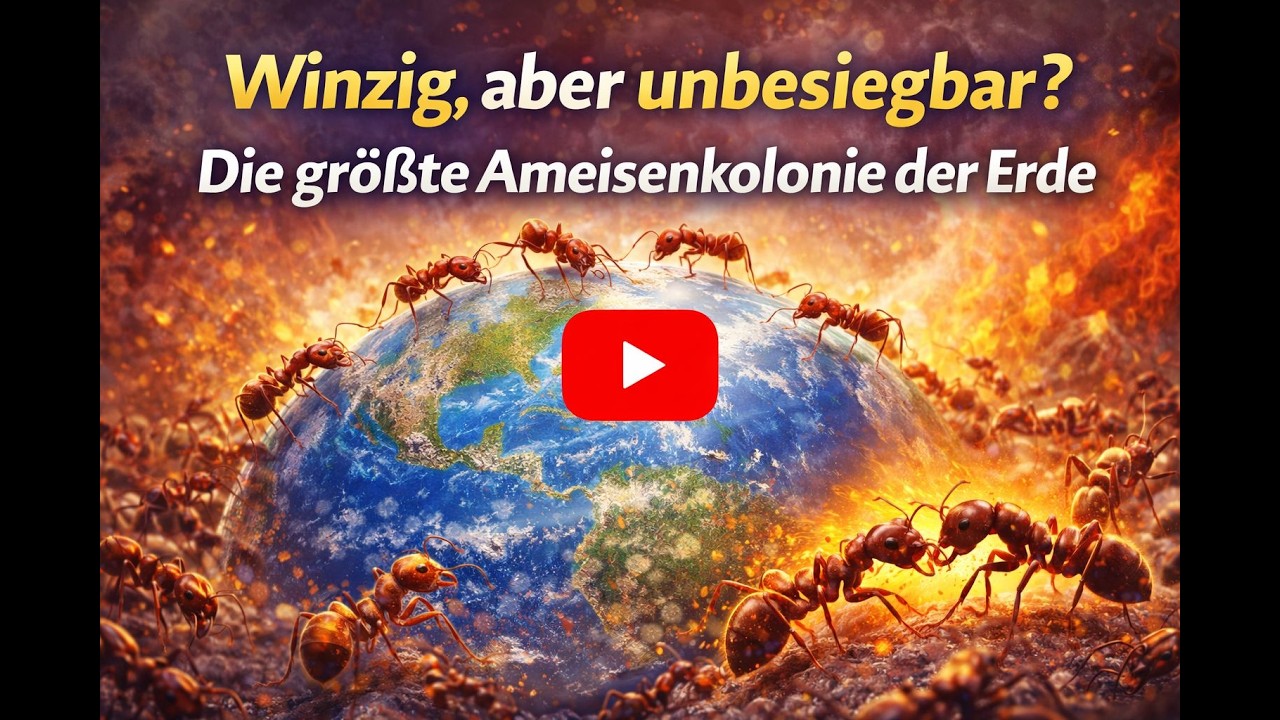 Leichter Erklärt - Die größte Ameisenkolonie der Welt – größer als du denkst