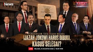 Details 🔴LIVE - Pengadilan Tata Usaha Negara: Ijazah Jokowi Harus Dibuka, Kasus Selesai | Rakyat Bersuara Update