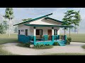 10m x 6.5m | Small House Design with 2 Bedrooms