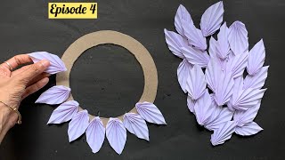 Beautiful White Paper Wall Hanging/ Easy And Quick White Paper Wall Hanging/ DIY Wall Hanging Craft