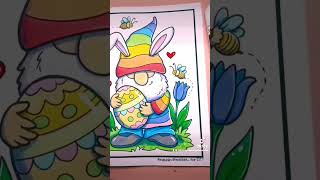 Easter coloring pages in Cute and Hoppy by Alexandra Franzese