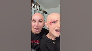 her BROWS are SEWED on… it’s Freaky Friday AGAIN