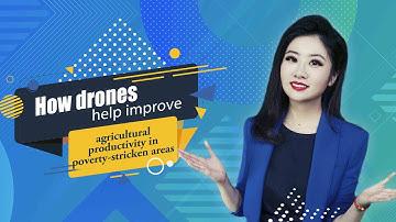 How drones help improve agricultural productivity in poverty-stricken areas
