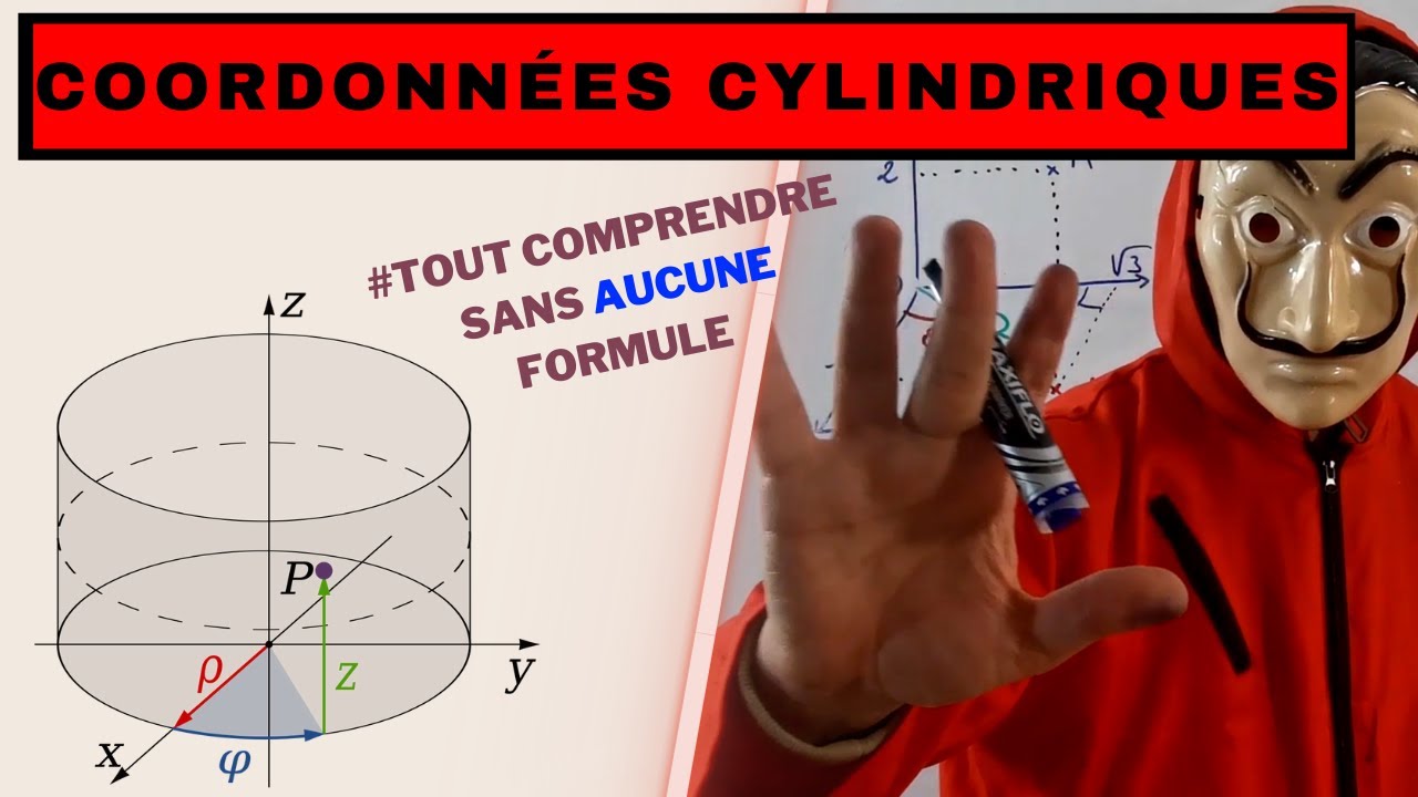 COORDONNEES CARTESIENNES EN COORDONNEES CYLINDRIQUES ET VICE VERSA