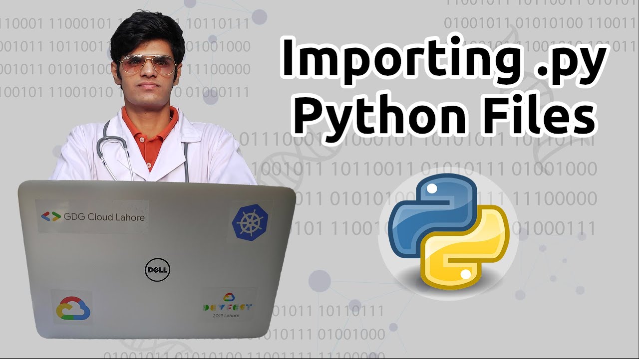IMPORTING .py PYTHON FILES - Python for Bioinformatics - YouTube