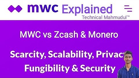 MimbleWimble Coin Explained || Compare And Contrast The Privacy Features & Security Of MWC Vs Mo
