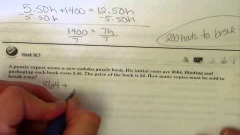Honors Algebra I   6 4 Application of Linear Systems I