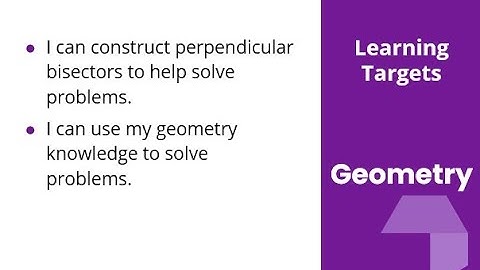 Geometry Unit 1 Lesson 9 Speedy Delivery