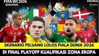A Complete Analysis of the 2026 World Cup Playoff Final Scenario: Italy, Türkiye, Sweden, and Den...