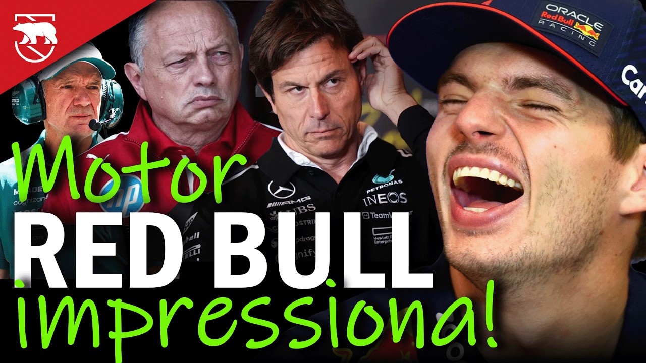 MOTOR da RED BULL deixa RIVAIS APAVORADOS!