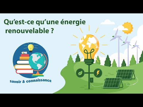 Vidéo: Qu'est-ce qu'une ressource renouvelable ?