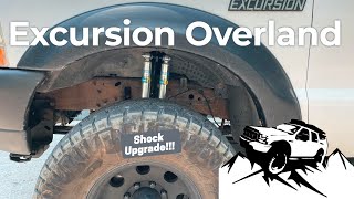 Ford Excursion Buildout - Overlanding - Shock Upgrade - Duel Bilstein 5100 - 6 Shocks in Total!