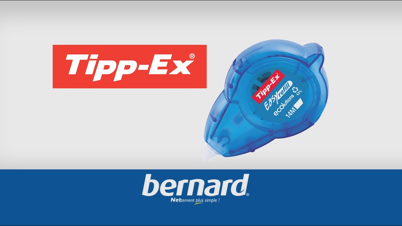 Correcteur à sec rechargeable Easy Refill TIPP-EX - Bernard 