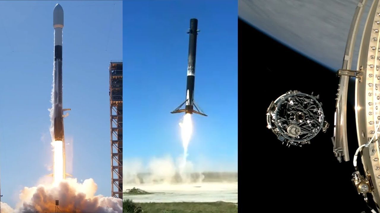 Un Falcon 9 lanza la cápsula de carga Gygnus NG 20 rumbo a la Estación Espacial Internacional