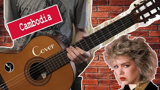 Kim Wilde - Cambodia (Guitar cover).