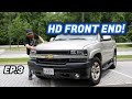I Put a SILVERADO 2500 FRONT END on my TAHOE because it's what we all wanted