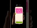 iPhone iOS 26 color block art