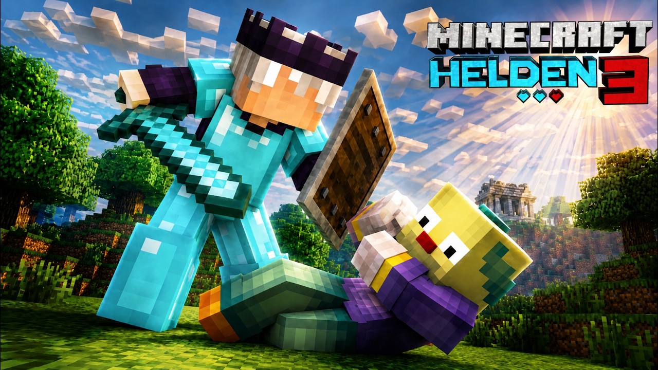 Ich JAGE und TÖTE mein KOPFGELD für 4. HERZ! (MINECRAFT HELDEN 3)