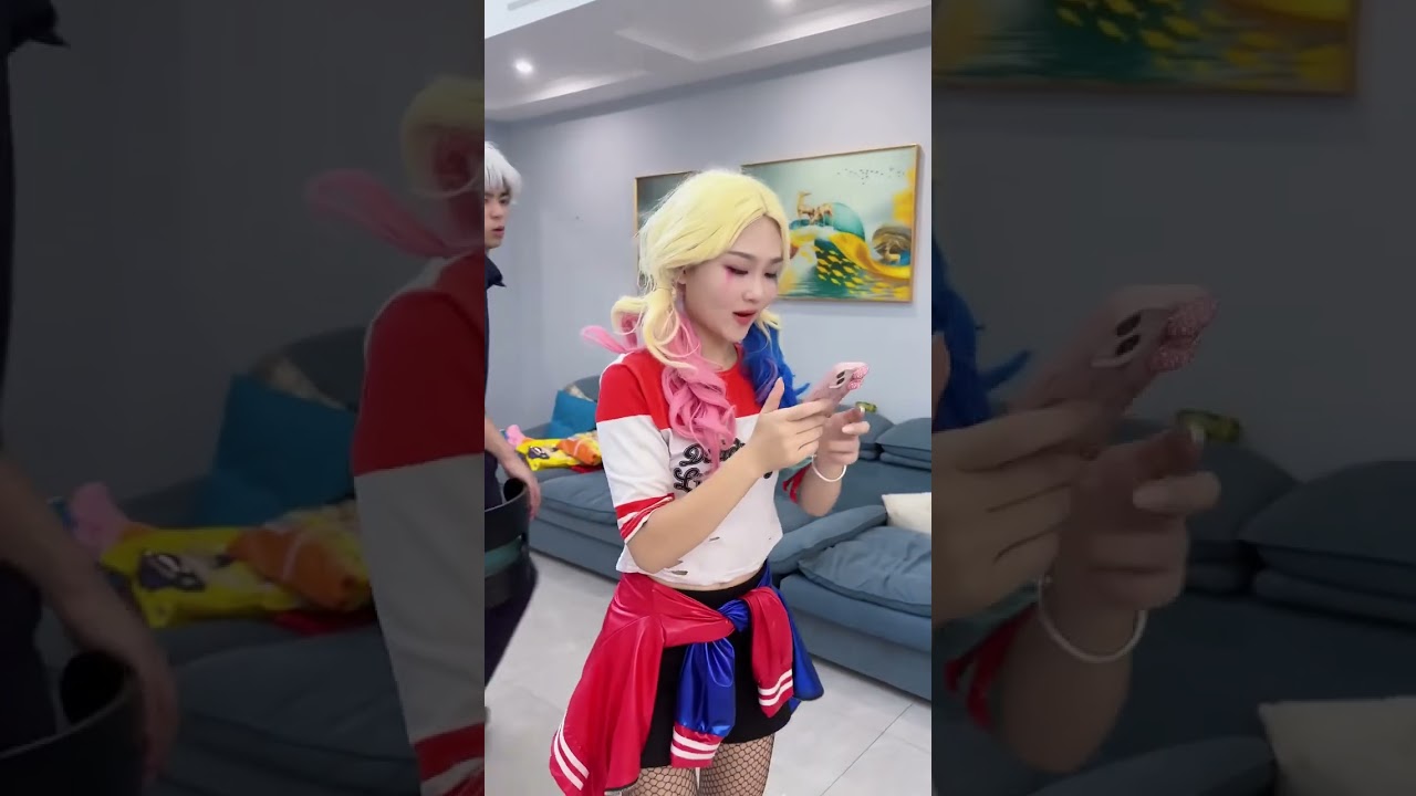 Esta mujer es muy inteligente #joker #cosplay #Harriet Quinn