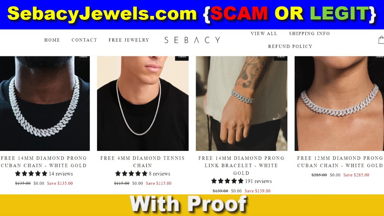 Sebacy Jewels Reviews (2023) Is Sebacy Jewelry Legit Or Scam site