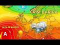 Passion Meteo . ECMWF : temporali poi l'alta pressione cambia forma effetti diretti anche al Sud .