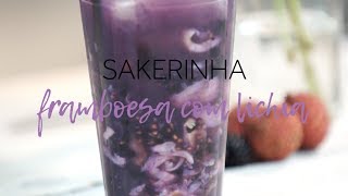 Sakerinha De Framboesa Com Lichia, Como Fazer Pepper Drinks
