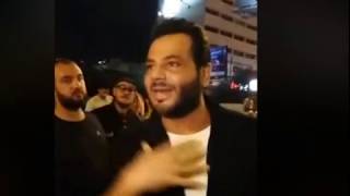 مظاهرات لبنان المذيع نيشان  شاهد ماذا فعل نيشان مع بنات الثورة اللبنانية والمعجبات