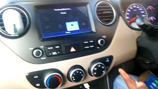 How To Use Navigation In Hyundai Grand I 10O