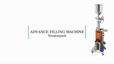 Semi-automatic High Precision Filler for Viscous Liquid|Neostarpack