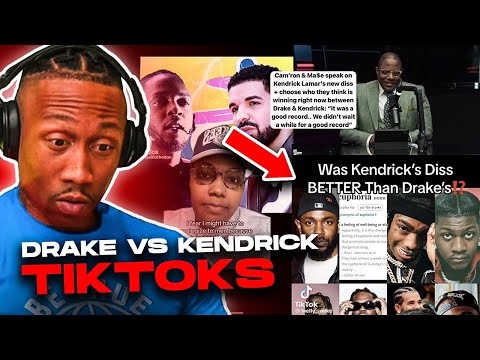 Kendrick Lamar (Euphoria)& Drake DISS TIKTOK Reaction!! What are the STREETS Saying‼️