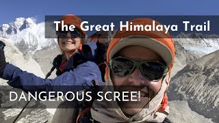 Dangerous Scree & High Winds: Reaching Sherpani Col High Camp