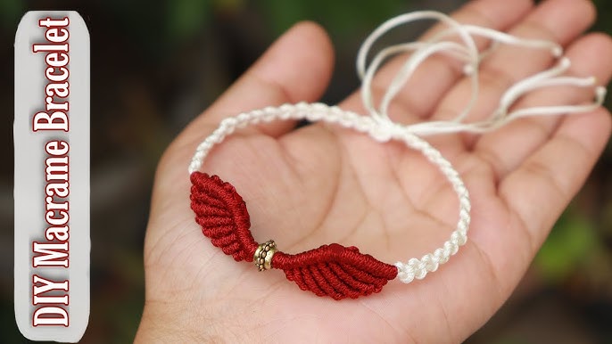 Handmade Flower Bracelet Ideas, How To Make Macrame Bracelets At Home, DIY Jewelry